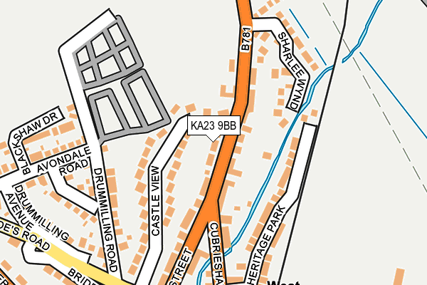 Map of IBEX PATH LTD at local scale