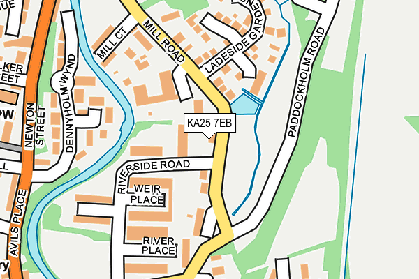 Map of KK LEISURE LTD at local scale