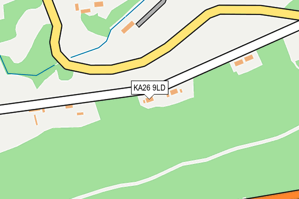 KA26 9LD map - OS OpenMap – Local (Ordnance Survey)