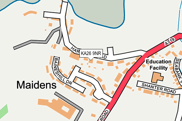Map of WILDINGS RESTAURANT LIMITED at local scale