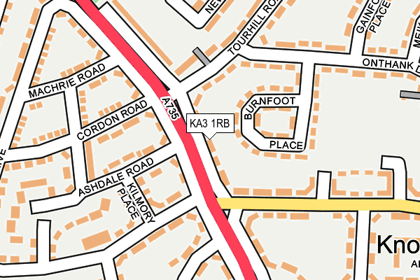 KA3 1RB map - OS OpenMap – Local (Ordnance Survey)