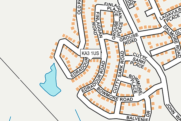 KA3 1US map - OS OpenMap – Local (Ordnance Survey)