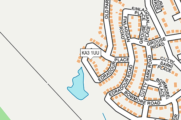 KA3 1UU map - OS OpenMap – Local (Ordnance Survey)