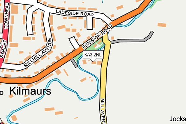 KA3 2NL map - OS OpenMap – Local (Ordnance Survey)