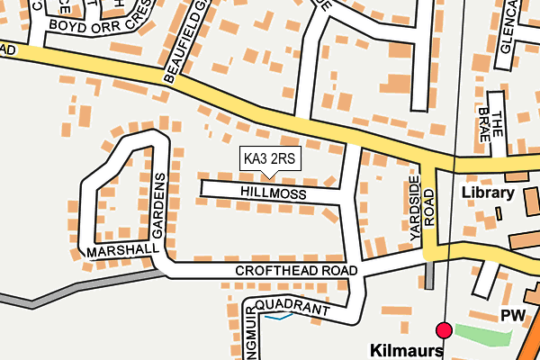 KA3 2RS map - OS OpenMap – Local (Ordnance Survey)