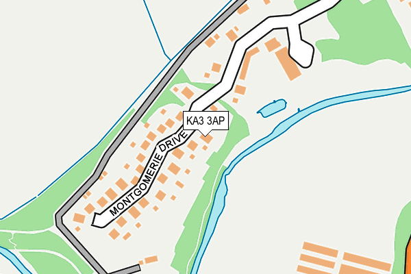 Map of BK 22 LTD at local scale