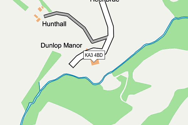 KA3 4BD map - OS OpenMap – Local (Ordnance Survey)