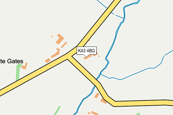 KA3 4BQ map - OS OpenMap – Local (Ordnance Survey)