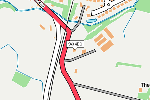KA3 4DQ map - OS OpenMap – Local (Ordnance Survey)