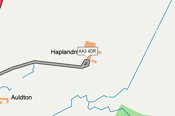 KA3 4DR map - OS OpenMap – Local (Ordnance Survey)