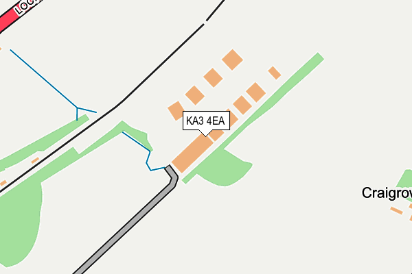 KA3 4EA map - OS OpenMap – Local (Ordnance Survey)