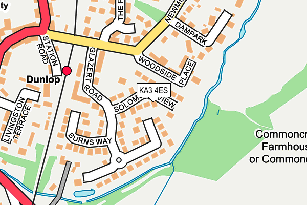 KA3 4ES map - OS OpenMap – Local (Ordnance Survey)
