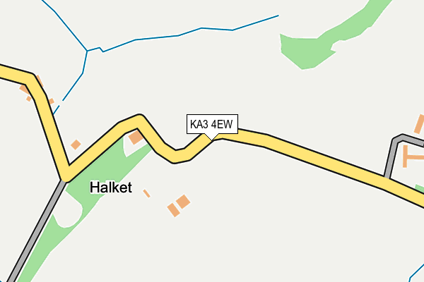 KA3 4EW map - OS OpenMap – Local (Ordnance Survey)