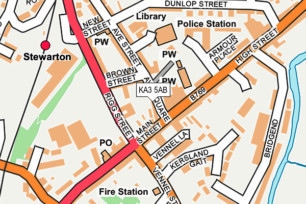 Map of ONE AVENUE SQUARE LTD at local scale