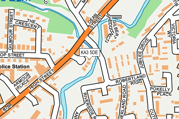 KA3 5DE map - OS OpenMap – Local (Ordnance Survey)