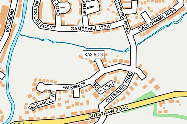 KA3 5DG map - OS OpenMap – Local (Ordnance Survey)