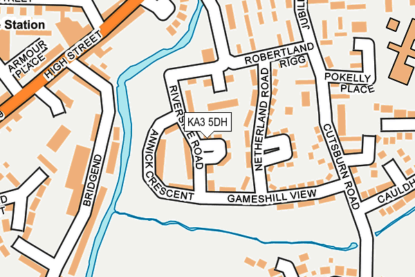 KA3 5DH map - OS OpenMap – Local (Ordnance Survey)