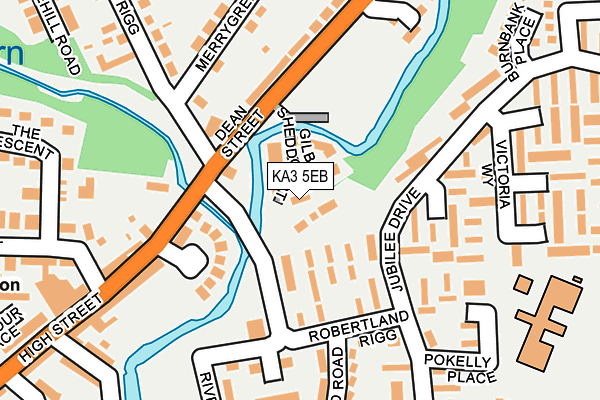 KA3 5EB map - OS OpenMap – Local (Ordnance Survey)