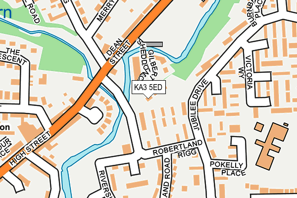 KA3 5ED map - OS OpenMap – Local (Ordnance Survey)