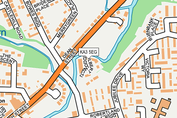 KA3 5EG map - OS OpenMap – Local (Ordnance Survey)