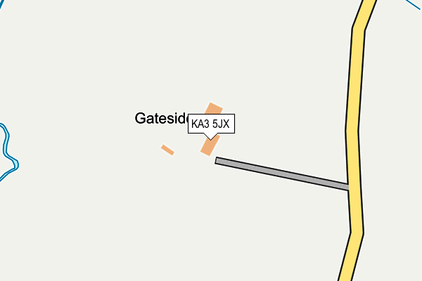 KA3 5JX map - OS OpenMap – Local (Ordnance Survey)