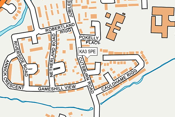 KA3 5PE map - OS OpenMap – Local (Ordnance Survey)