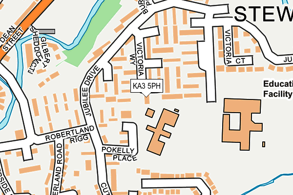 KA3 5PH map - OS OpenMap – Local (Ordnance Survey)