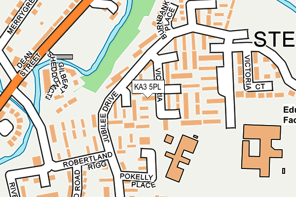 KA3 5PL map - OS OpenMap – Local (Ordnance Survey)