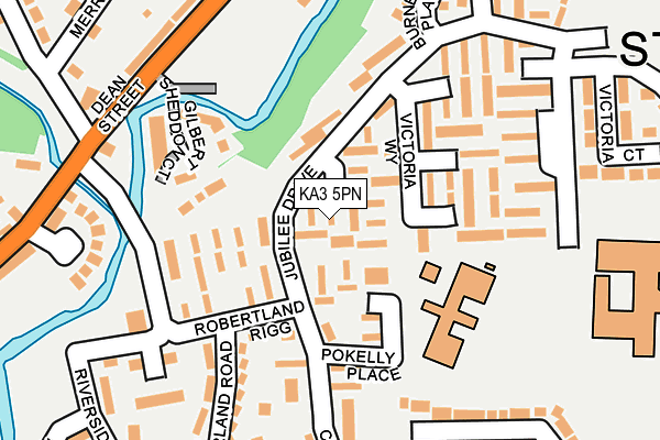 KA3 5PN map - OS OpenMap – Local (Ordnance Survey)