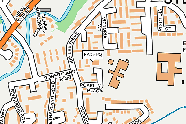 KA3 5PQ map - OS OpenMap – Local (Ordnance Survey)