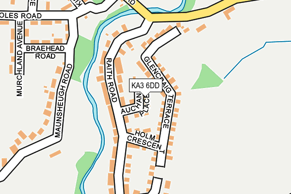 KA3 6DD map - OS OpenMap – Local (Ordnance Survey)