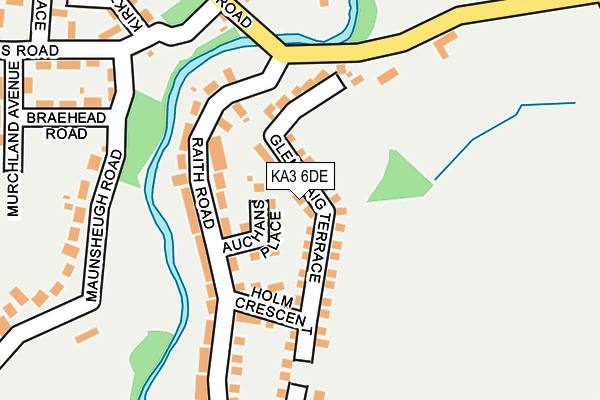 KA3 6DE map - OS OpenMap – Local (Ordnance Survey)