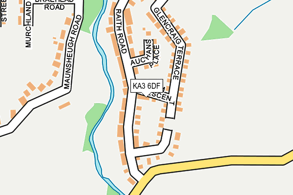 KA3 6DF map - OS OpenMap – Local (Ordnance Survey)
