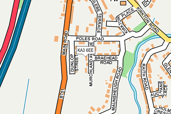 KA3 6EE map - OS OpenMap – Local (Ordnance Survey)