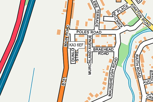 KA3 6EF map - OS OpenMap – Local (Ordnance Survey)