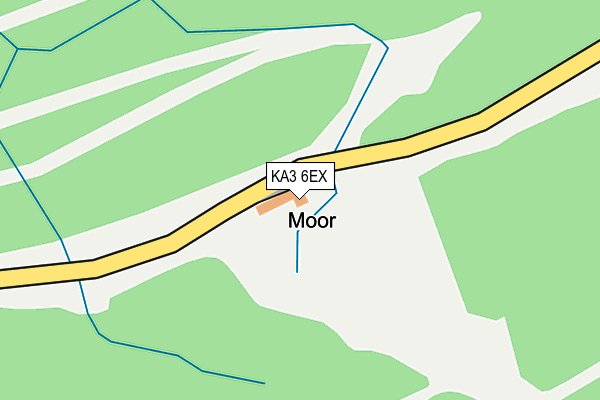 KA3 6EX map - OS OpenMap – Local (Ordnance Survey)