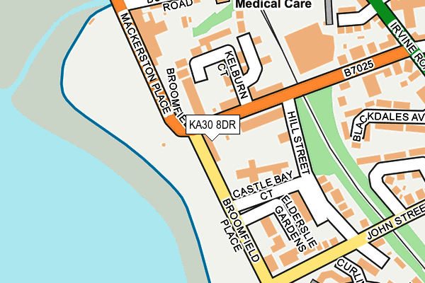 KA30 8DR map - OS OpenMap – Local (Ordnance Survey)