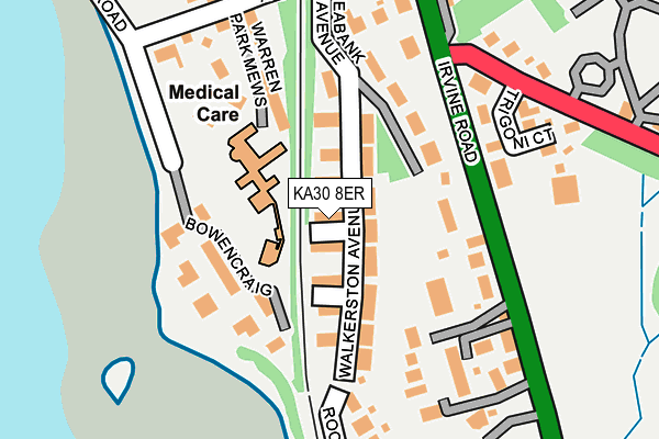 KA30 8ER map - OS OpenMap – Local (Ordnance Survey)