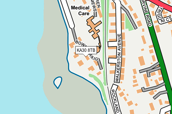 KA30 8TB map - OS OpenMap – Local (Ordnance Survey)