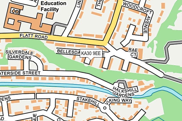 KA30 9EE map - OS OpenMap – Local (Ordnance Survey)