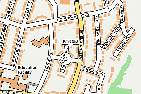 KA30 9EJ map - OS OpenMap – Local (Ordnance Survey)