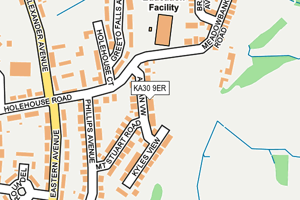 KA30 9ER map - OS OpenMap – Local (Ordnance Survey)