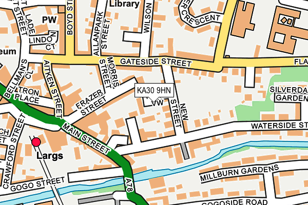 KA30 9HN map - OS OpenMap – Local (Ordnance Survey)