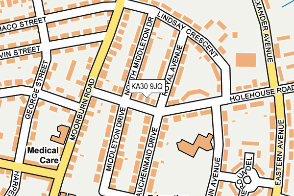 KA30 9JQ map - OS OpenMap – Local (Ordnance Survey)