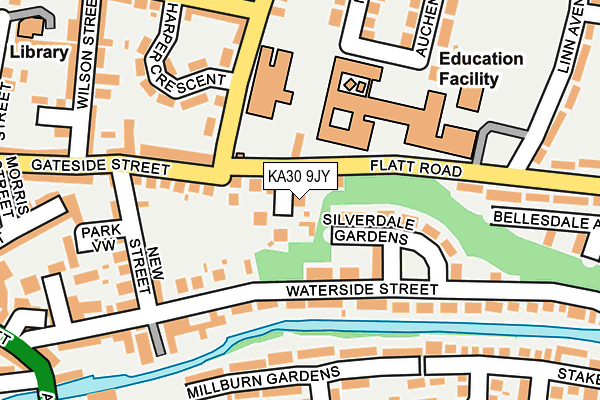 KA30 9JY map - OS OpenMap – Local (Ordnance Survey)