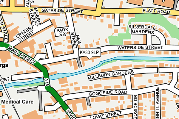 KA30 9LP map - OS OpenMap – Local (Ordnance Survey)
