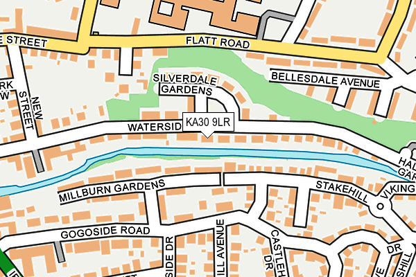 KA30 9LR map - OS OpenMap – Local (Ordnance Survey)