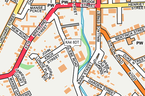 KA4 8DT map - OS OpenMap – Local (Ordnance Survey)