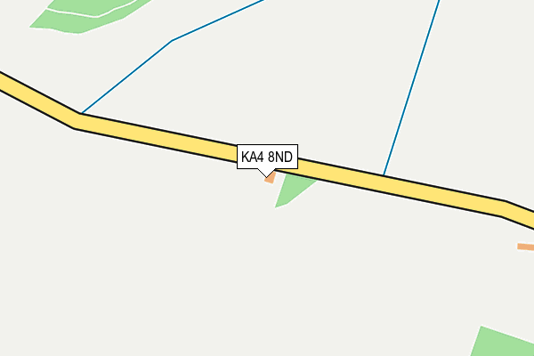 KA4 8ND map - OS OpenMap – Local (Ordnance Survey)