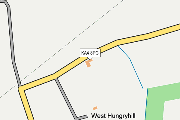 KA4 8PG map - OS OpenMap – Local (Ordnance Survey)
